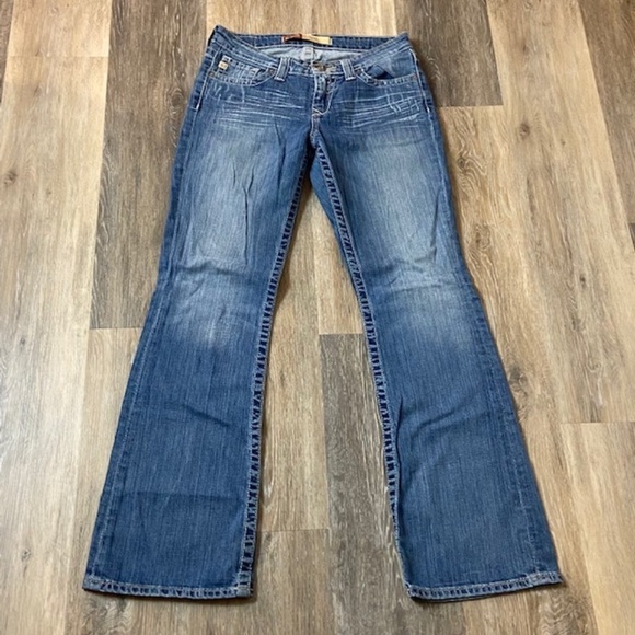 BIG STAR Hazel Curvy Fit Boot Cut Pocket Jeans 27 - Picture 2 of 10